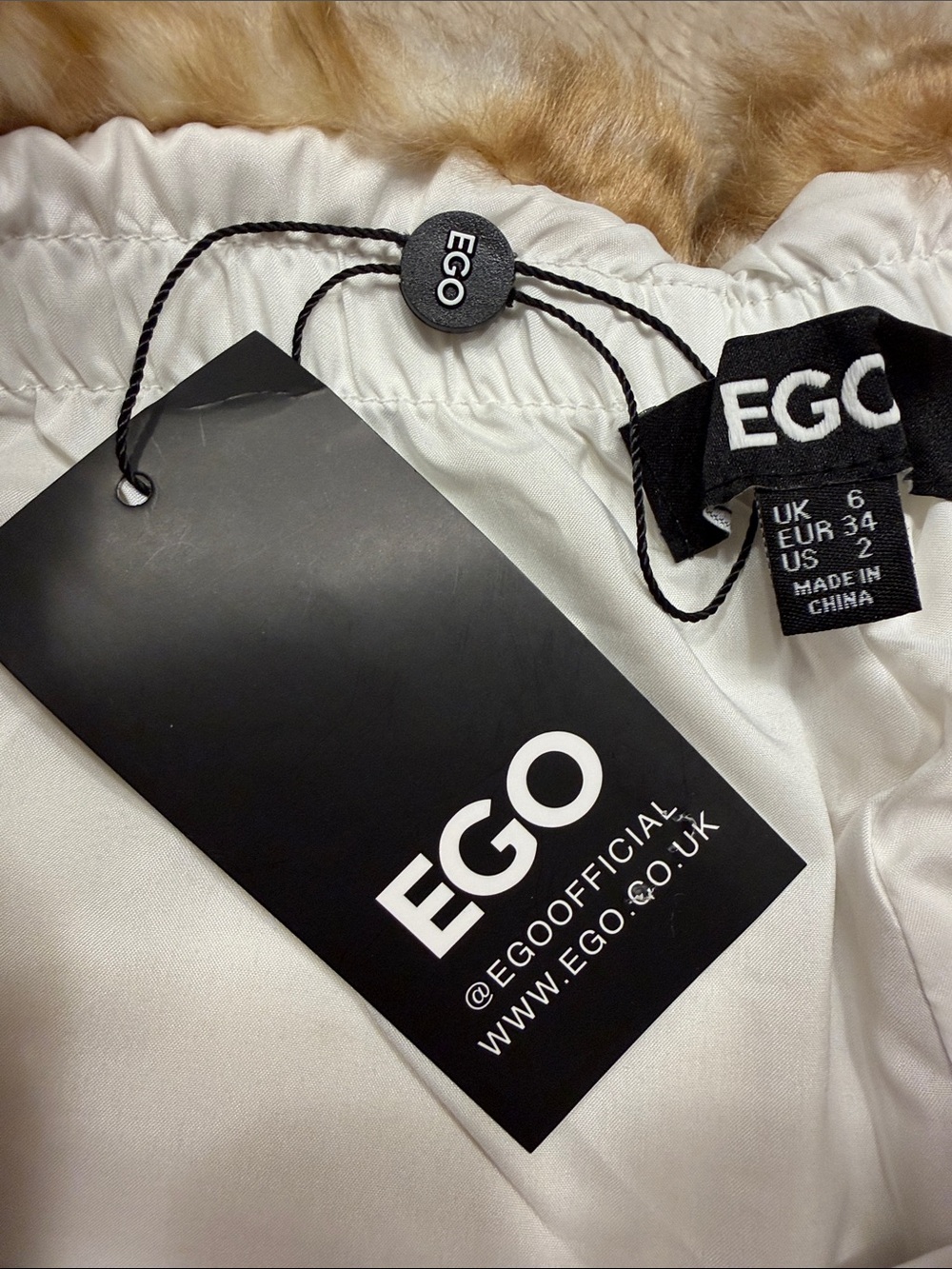 EGO Bambi Faux Fur Shorts - Picture 9 of 12